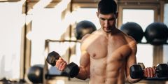Sets Reps Body Bar Shoulder Chest