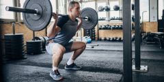 Knee Reps Squats Pain Strength Set