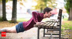 Bench Body Push Park Move Push Up