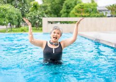 Water Noodle Side Time Hand Pool