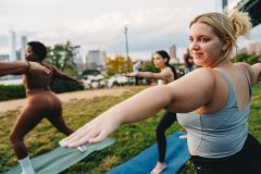 Yoga Health Stress Body Breathing Adults