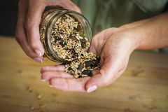Jar Fiber Seeds Diversity Diversity Jar Nuts
