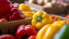 Peppers Vitamin Dv Milligrams Grams Orange Peppers