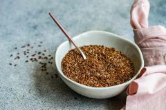 Flaxseed Flaxseeds Fiber G Mg Supplements
