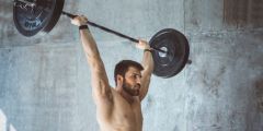 Sets Reps Body Bar Chest Shoulder