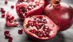 Pomegranates Health Properties Blood Antioxidants Weight Management