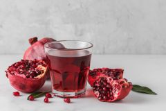 Pomegranate Juice Seeds Fiber Health Pomegranate Juice